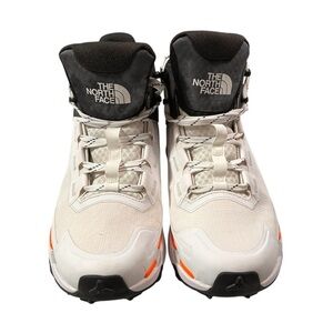 The North Face sneakers white black and orange size 11